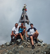 Bel ritorno al PIZZO DEL DIAVOLO DI TENDA (2916 m.) il 1 agosto 2013 - FOTOGALLERY